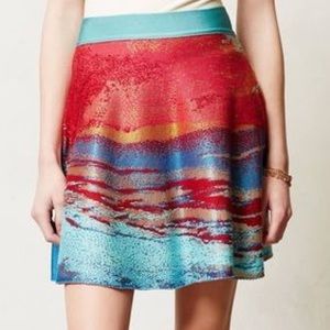 Cecelia Prado Anthropologie Horizons Sweater Skirt